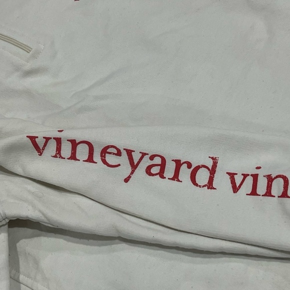 Women's Vineyard Vines Whale Design 1/4 Zip Up Pullover Sweatshirt - Picture 7 of 8